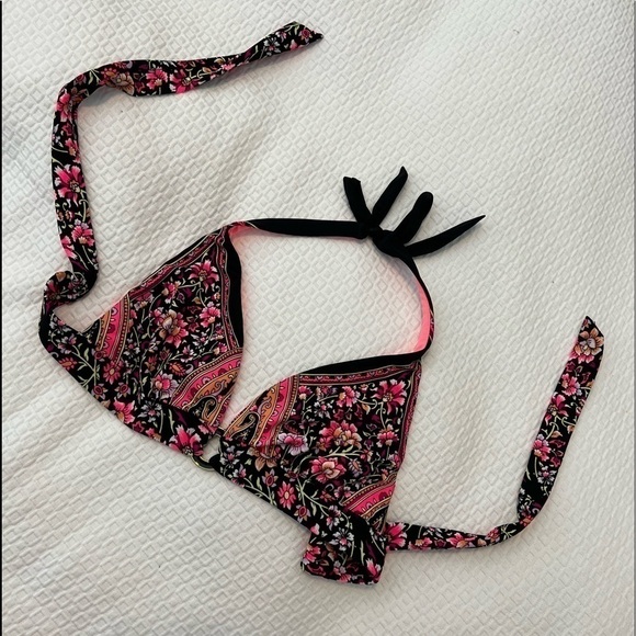Victoria Secret Floral Bikini Top Size M - Picture 1 of 14